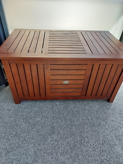 Askon Classic Garden teak säilytyslaatikko terassille