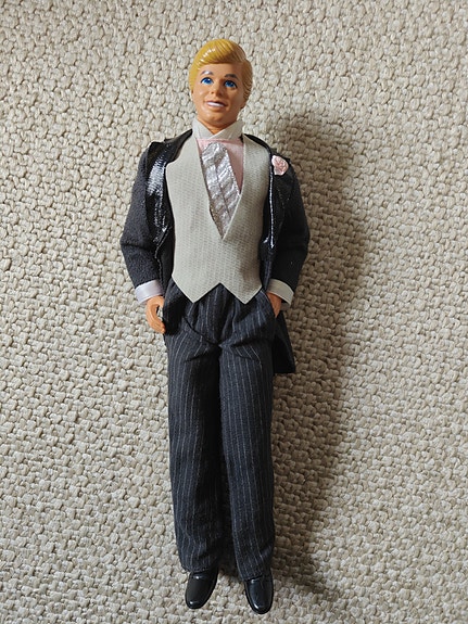 Vintage 1988 Barbie Wedding Day Ken nukke