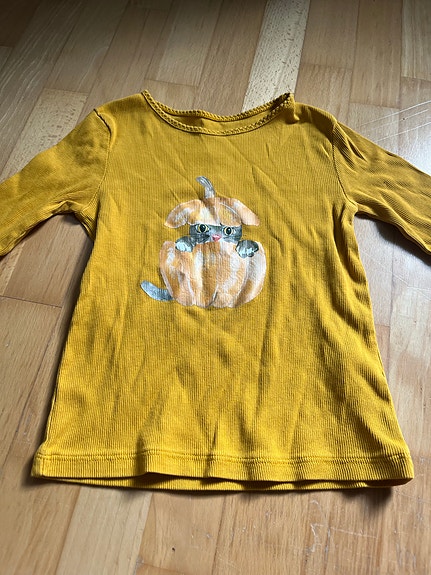 H&M oranssi paita (110cm)
