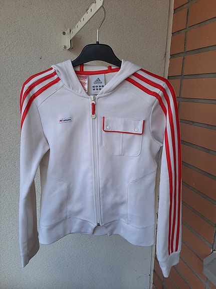 Adidas paita huppu&vetoketju. Koko n.164