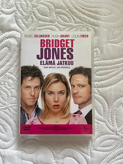 Bridget Jones elämä jatkuu dvd