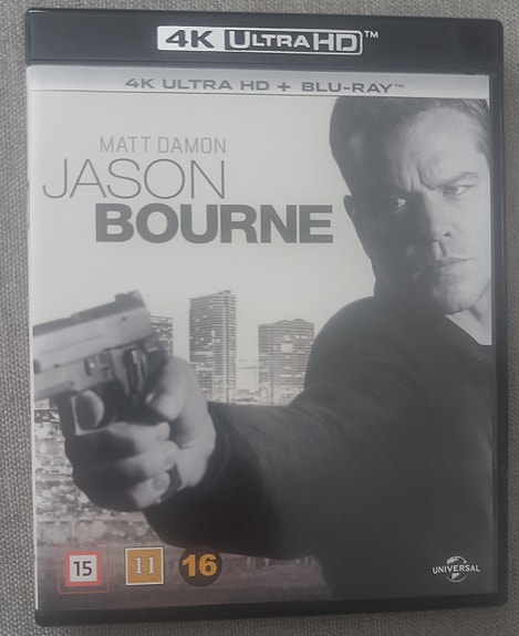Jason Bourne (4K Ultra HD + Blu-ray)