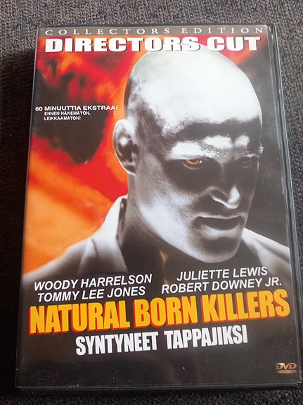 Natural Born Killers Syntyneet tappajiksi DVD-elokuva