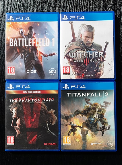 Playstation 4 pelejä