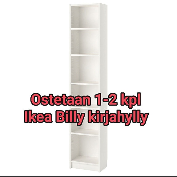 Os Ikea Billy kirjahylly