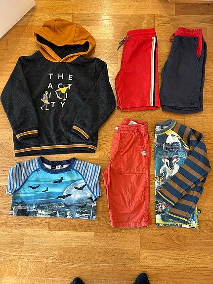 Poikien vaatepaketti 122 Molo Mayora h&m
