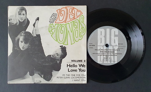 The Delmonas - Hello We Love You, Volume 2 EP (1984) + bonus
