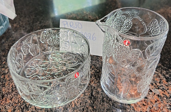 Iittala Marja sokerikko ja kermakko. Iittala