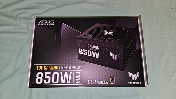 Asus TUF 850W 80+ Gold virtalähde