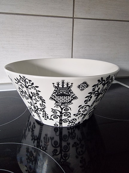 Iittala Taika kulho mustavalkoinen