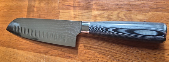 Uusi Damascus Santoku veitsi 18 cm