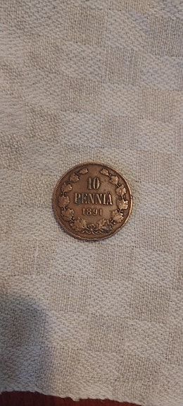 Vanhat kolikot 3 kpl.