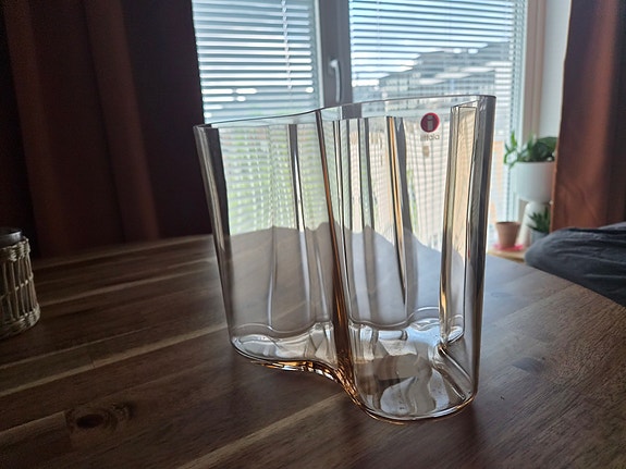Iittala Aalto maljakko 160 mm Rio brown