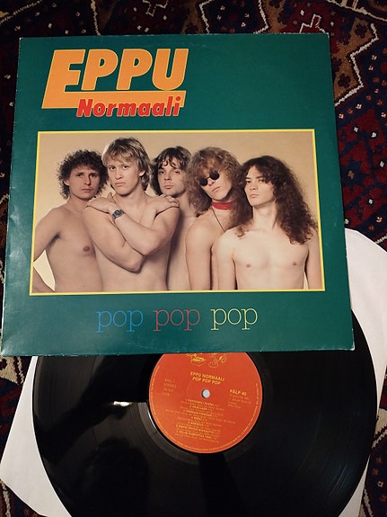 Eppu Normaali – Pop Pop Pop LP 1. Painos