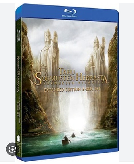 Taru Sormusten Herrasta - Sormuksen ritarit Extended edition Blu-ray