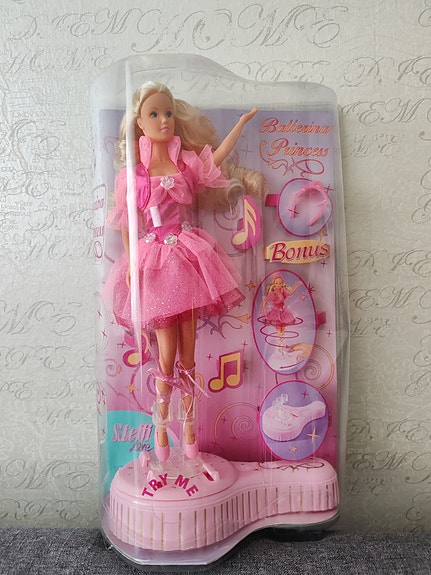 Simba Steffi Ballerina Princess nukke pinkki