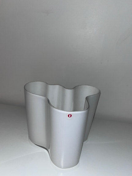 Iittala Aalto maljakko valkoinen
