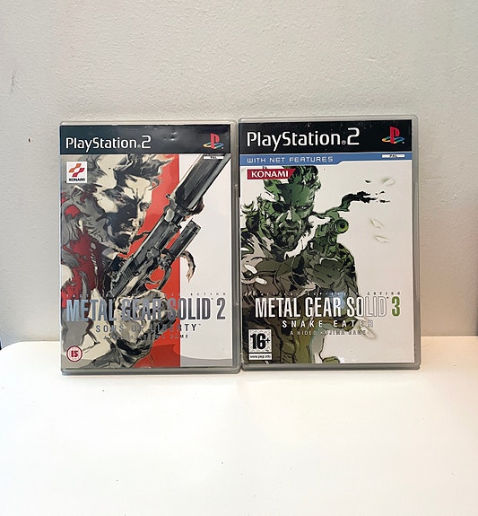 Metal Gear Solid 2 & 3 (PS2)