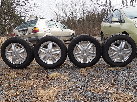 5x110 Opel alumiinivannesarja kesärenkailla