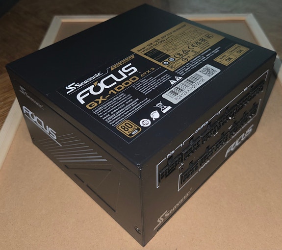 Seasonic Focus GX-1000 ATX 3.0 1000W virtalähde PSU