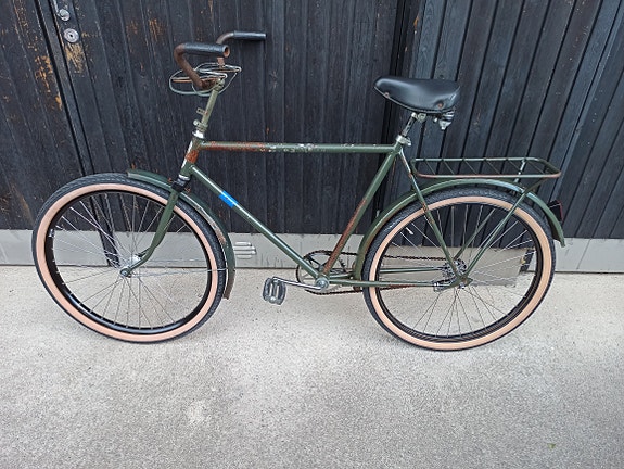 Helkama miesten pyörä 26" 59 cm vihreä