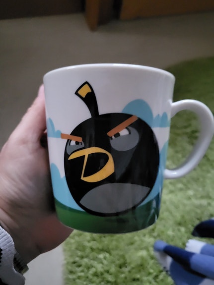 Angri bird muki