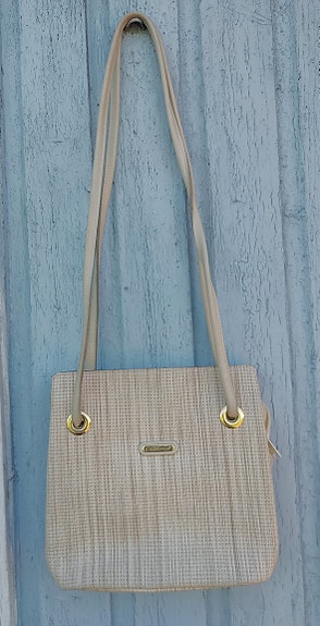 Beige vintage laukku