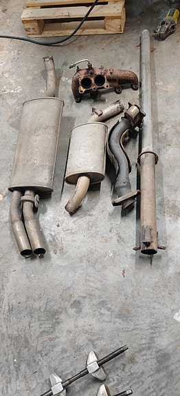 Golf MK 2 8v gti pakosarja+downpipe