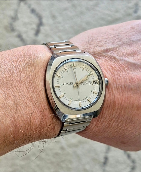 CITIZEN vintage vedettävä rannekello miesten