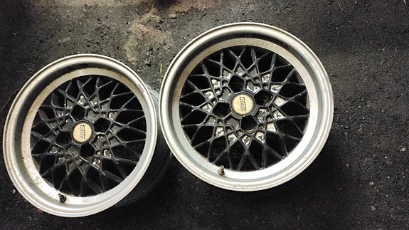 BBS vanteet 2kpl