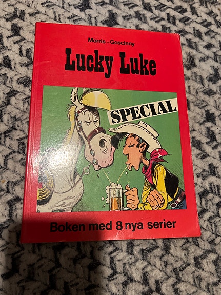 Lucky Luke Special sarjakuva-albumi ruotsiksi