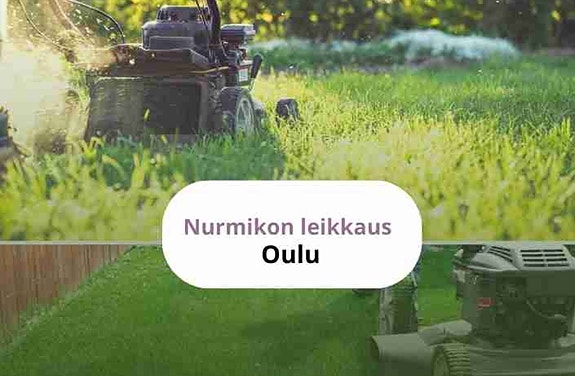 Ruohonleikkuuta oulussa