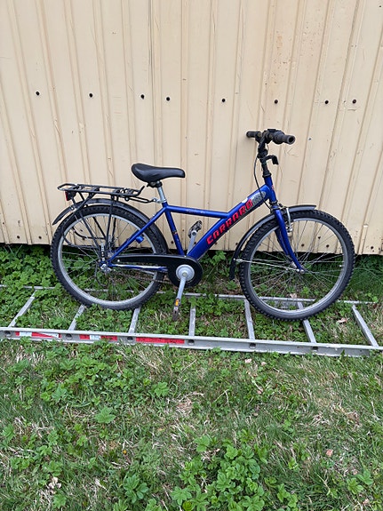 Carraro lastenpyörä 24" sininen