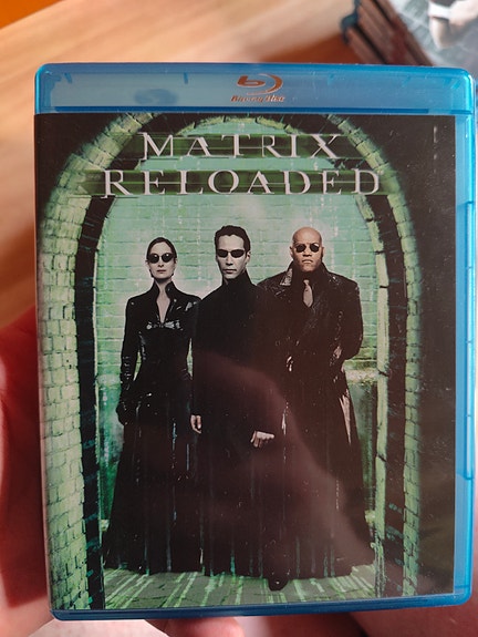 Matrix Reloaded Blu-ray elokuva