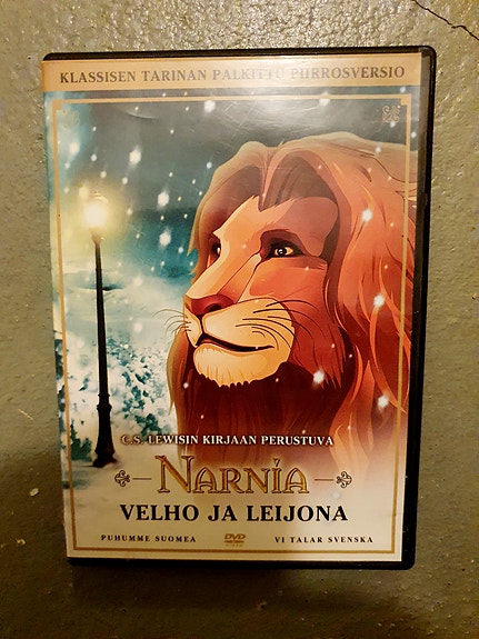 Narnia - Velho ja leijona DVD palkittu piirrosversio
