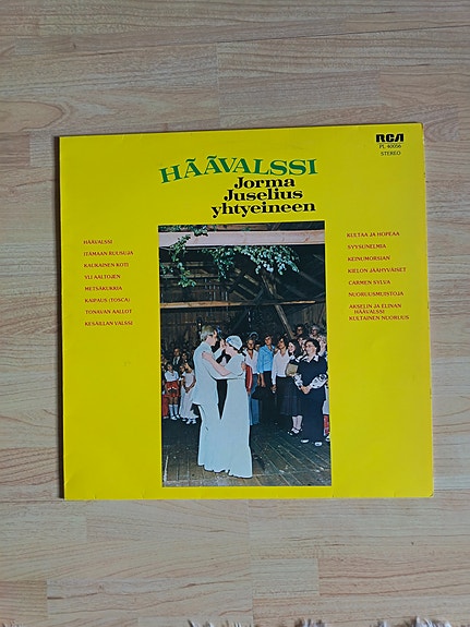 Jorma Juselius yhtyeineen – Häävalssi LP-vinyyli