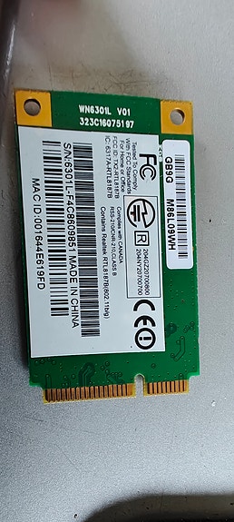 realtek rtl8187b wifi kortti