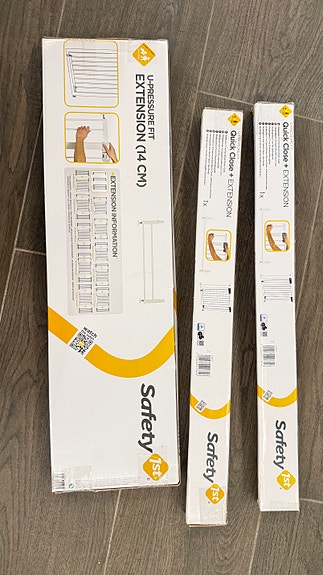 Safety 1st turvaportin jatkopalat 14 cm ja kapeat