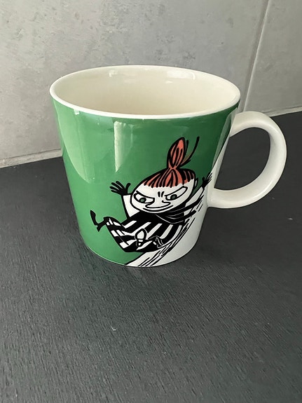 Arabia Muumi Pikku Myy muki vihreä