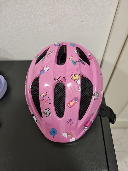 Jupiter lasten pyöräilykypärä 46-52cm pinkki