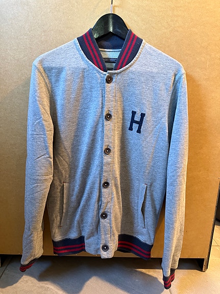 Tommy Hilfiger harmaa college-takki S