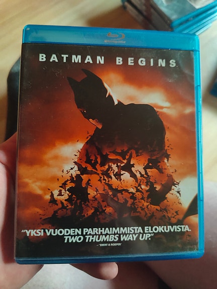 Batman Begins Blu-ray elokuva