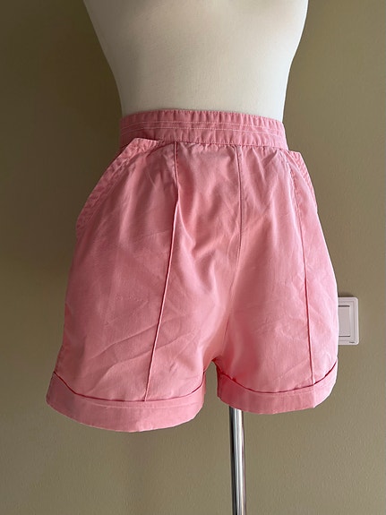 1950-luvun vintage White Stag korkeavyötäröiset shortsit - Barbie Pink - Pin-Up