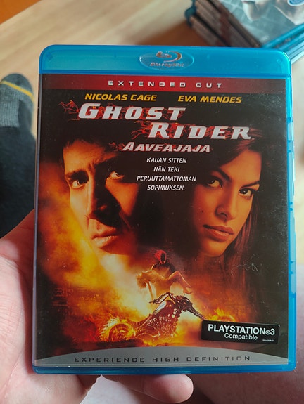 Ghost Rider Aaveajaja Blu-ray-elokuva