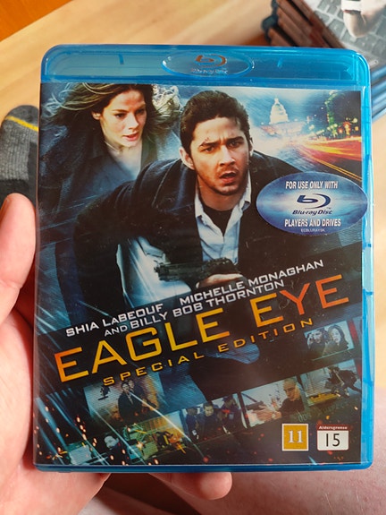 Eagle Eye Blu-ray elokuva