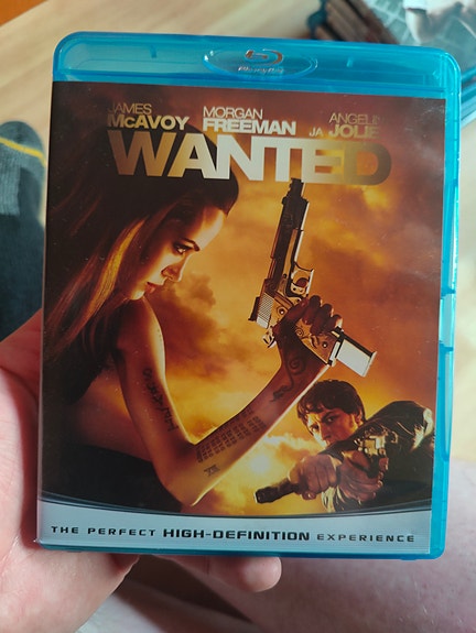 Wanted Blu-ray-elokuva
