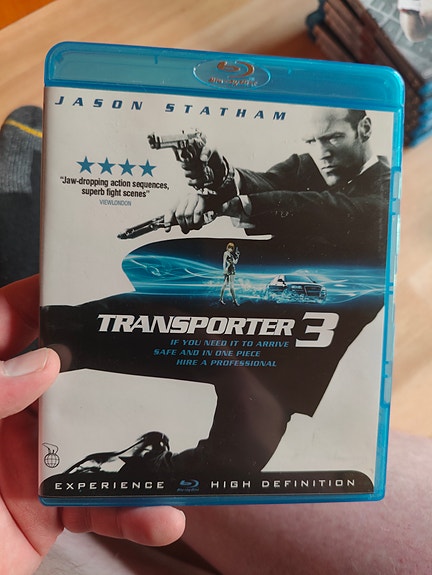 Transporter 3 Blu-ray elokuva