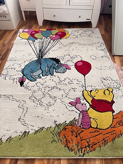 MYYTY Nalle Puh lasten matto 140 x 200