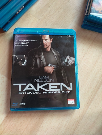 Taken Extended Harder Cut Blu-ray-elokuva