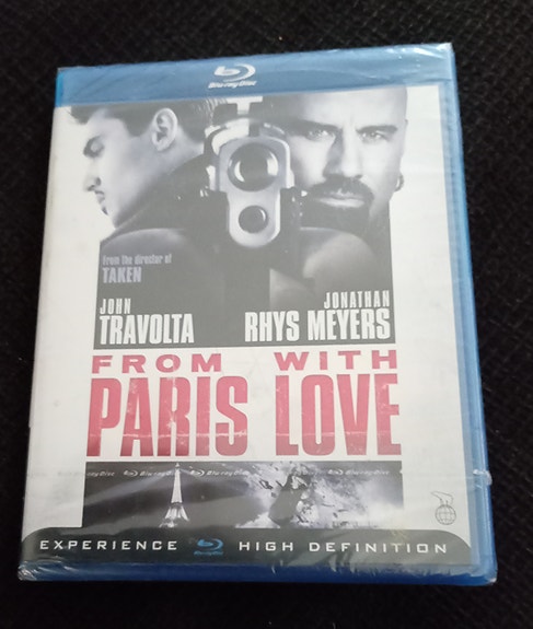 From Paris With Love Blu-ray-elokuva